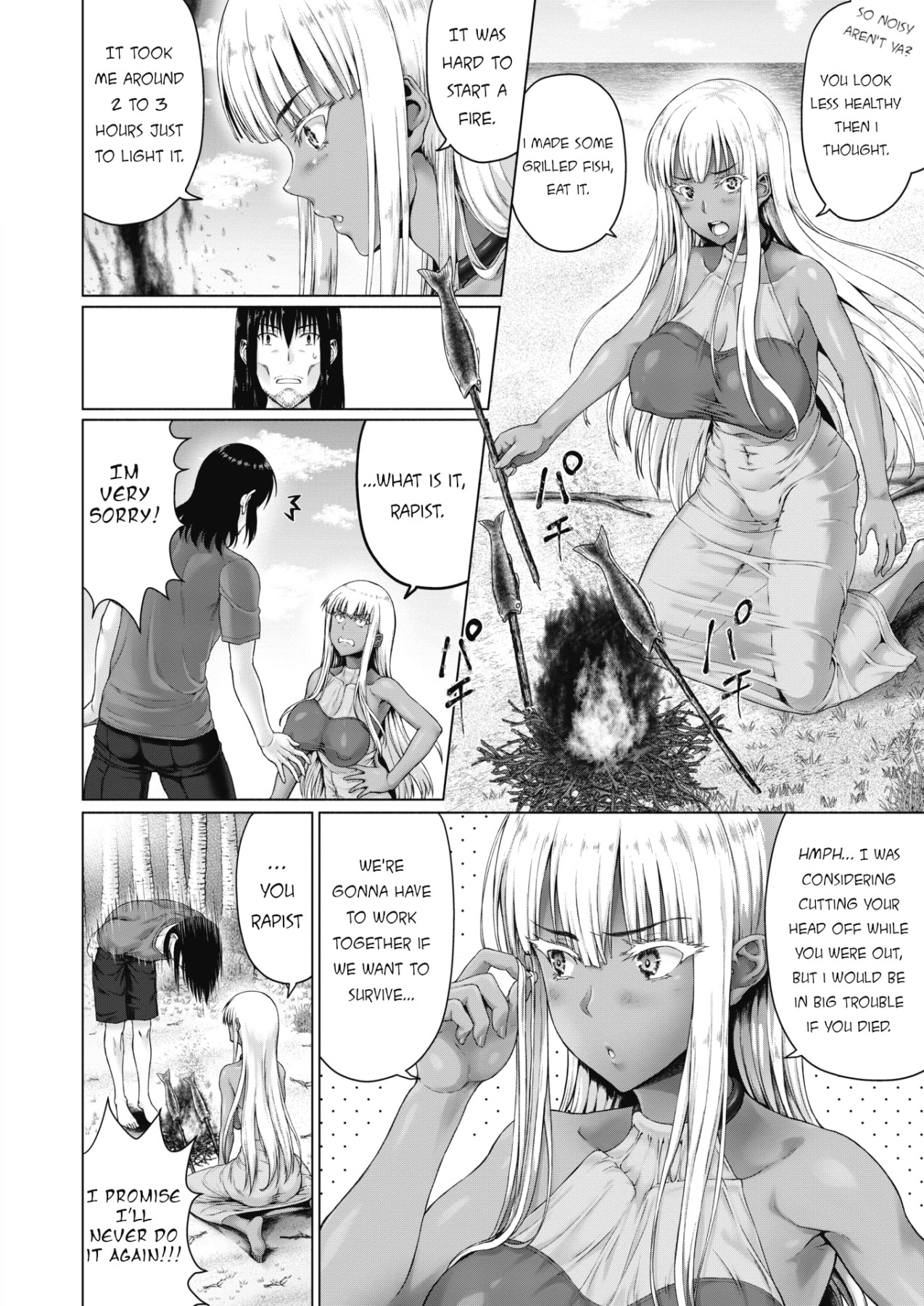 Hentai Manga Comic-Distress!/Love? With a Royal Lady! Deserted Island Life-Read-26